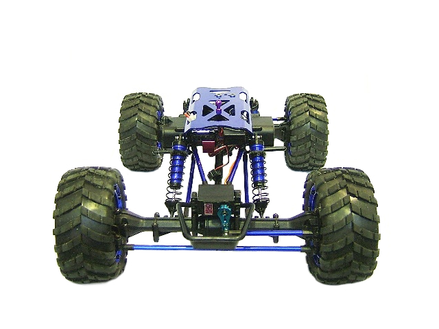 商品情報：1/10サイズ完成クローラーシャーシRock Fighter - OPTION No  