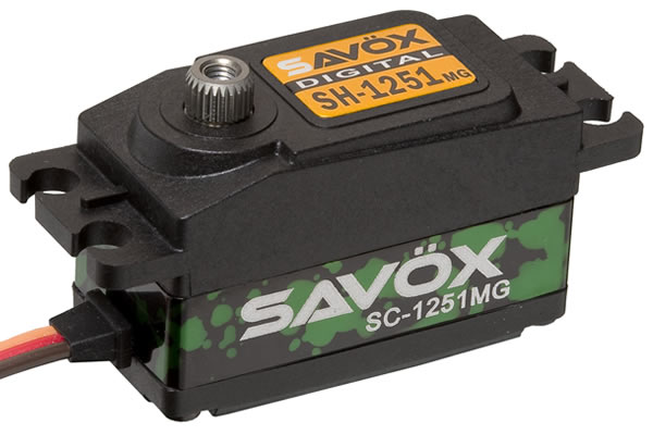 SAVOX クローラー専用 スーパーハイトルクサーボ（トルク20kg）
